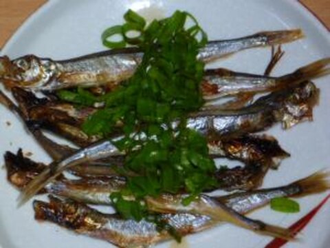 シシャモの葱醤油